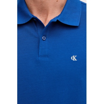 Calvin Klein Jeans Памучна тениска с яка Calvin Klein Jeans (LV040EM269)