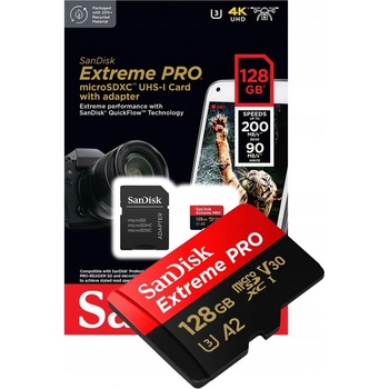 SanDisk microSDXC 128GB UHS-I U3 SDSQXCD-128G-GN6MA