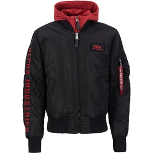Alpha Industries мъжко яке (бомбър) alpha industries - ma-1 - черно/червено_133104