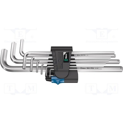 Wera klíč imbus Hex-Plus s funkcí přidržení 9ks 05022130001