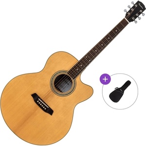 Pasadena PJC-350 Basic SET Natural Gloss Джъмбо китара
