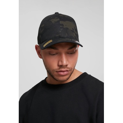 MERCHCODE Шапка с козирка MERCHCODE Flexfit Multicam в цвят черен камуфлажUB-6277MC-01489 - Черен, размер S/M