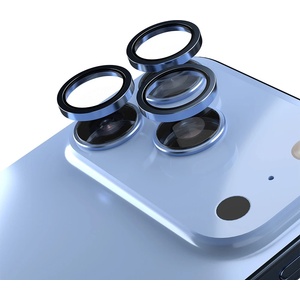  Стъклен Протектор за камера Etteri за iPhone 17 Pro / 17 Pro Max, светлосин