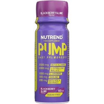 Nutrend Pump Shot Preworkout 60 ml