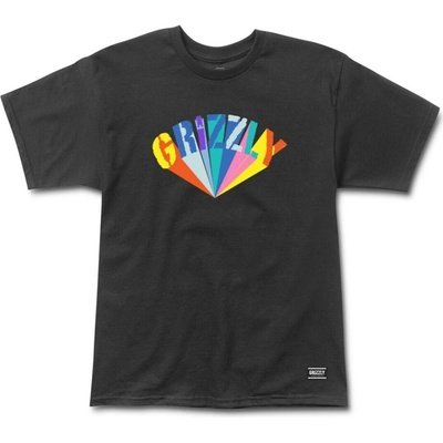 Grizzly tričko Color Wheel SS Tee Black
