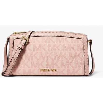 Michael Kors jet set medium signature logo crossbody ballet