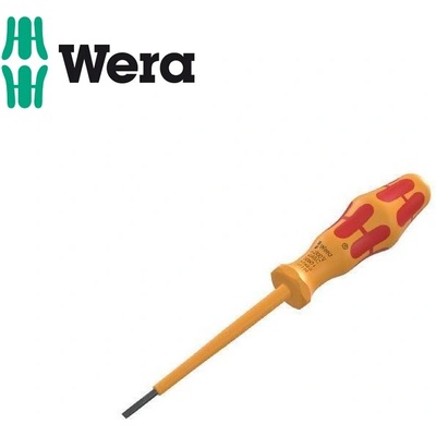 Wera Права изолирана отвертка / Електричарска отвертка 0.8 x 4.0 x 100 мм VDE Kraftform 1060 i / WERA 05051583001 / (WERA 05051583001)