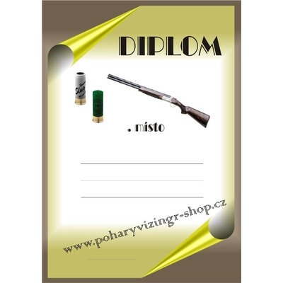 VIZINGR Střelci diplom A4 č.23