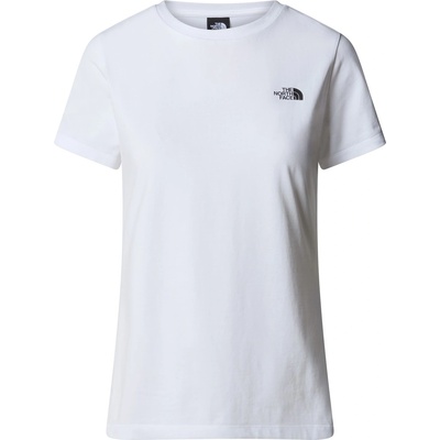 The North Face Дамска тениска The North Face Simple Dome T-Shirt Womens - White