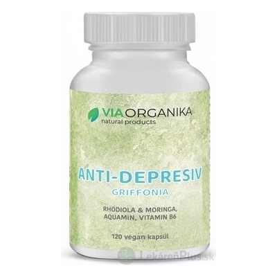 VIA ORGANIKA Moringa caribic ANTI-DEPRESIV 120 kapsúl