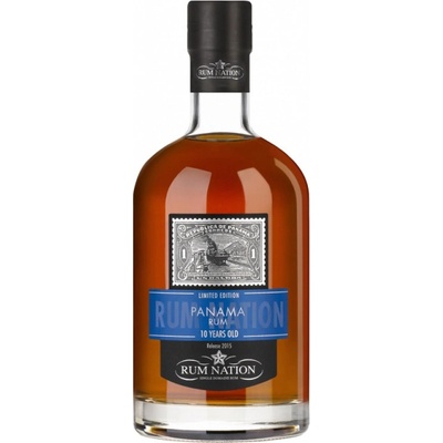 Rum Nation Panama 10y 40% 0,7 l (holá láhev)