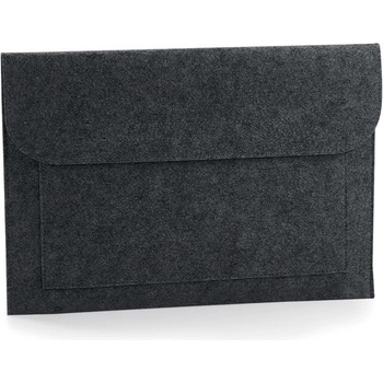 BagBase Taška BG726 na notebook, plstěná, 41,5x28cm COT-520726r6499 Melír charcoal