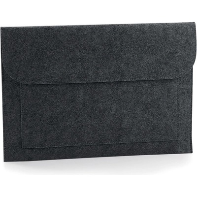 BagBase Taška BG726 na notebook, plstěná, 41,5x28cm COT-520726r6499 Melír charcoal