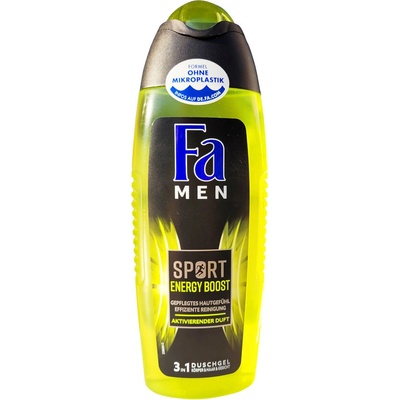 Fa Men Sport Energy Boost sprchový gél 3 v1 250 ml