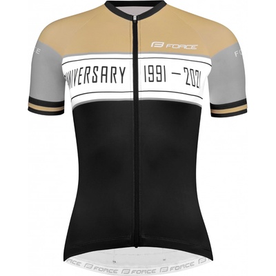 Force Anniversary krátky rukáv černo-zlatý dámsky