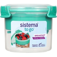 Sistema kelímek na snídani To Go 530 ml minty teal