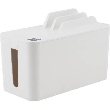 Bluelounge Органайзер за кабели със стойка CableBox Mini Station бял (BLUCBM-WH-02)