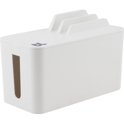 Bluelounge Органайзер за кабели със стойка CableBox Mini Station бял (BLUCBM-WH-02)