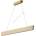 NEDES LED Пендел LED/22W/230V 4000K 120 см пепел/масивнo дървo (ND3815)