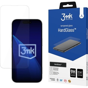 3mk Protection Стъклен протектор 3mk HardGlass - iPhone 18 Pro / iPhone 17 Pro / iPhone 17 / iPhone 16 Pro - Прозрачен