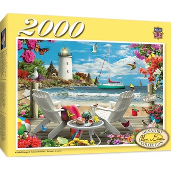 Masterpieces - Puzzle Coastal Escape 2000 - 2 000 piese