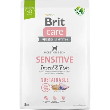 Brit Care Sustainable Sensitive insect & Fish 3 kg