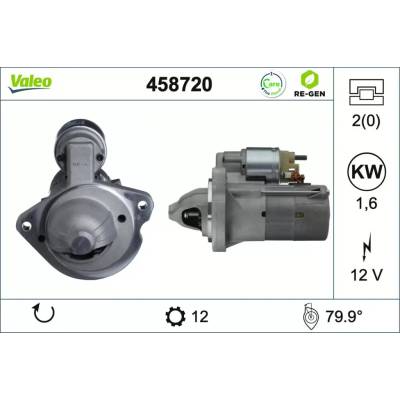 Startér VALEO 458720