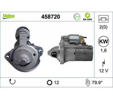 Startér VALEO 458720
