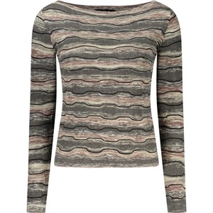 DESIGUAL Дамски пуловер desigual, Размер l, Цвят Черен (26wwjf34_ne2008)