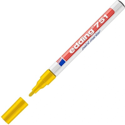 edding Перманентен маркер 751, жълт (1010120316)