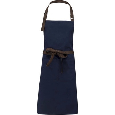 Kariban Zástěra Vintage Apron K8003 unisex 1TE-K8003-Vintage Navy-uni Vintage navy