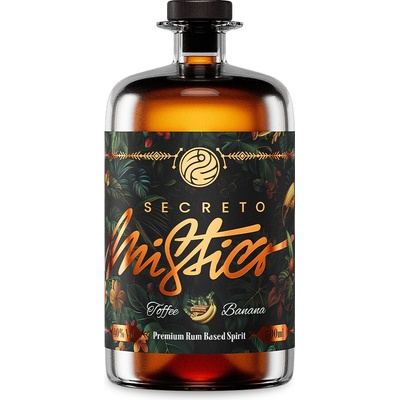 Secreto Mistico Toffee & Banana 40% 0,7 L (čístá fľaša)