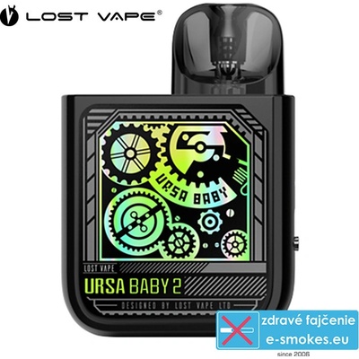 Lost Vape Ursa Baby 2 Pod 900 mAh Pop Black x Time Gear 1 ks
