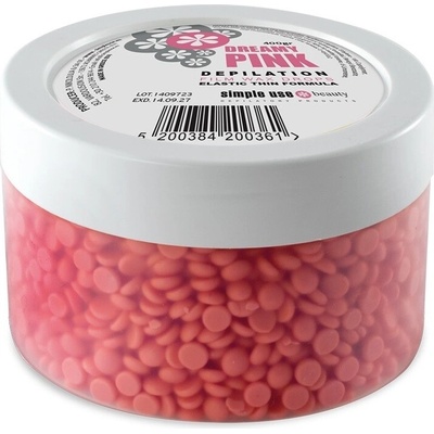 Dreamy Pink TiO2 Depilační vosk zrnka 400 g