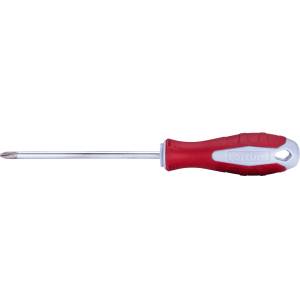 Fortum Отвертка, PH, стомана S2, магнитна; PH2x125mm, FORTUM