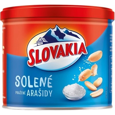 Slovakia Extra pražené solené arašidy 135 g
