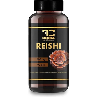 Medicinálne huby Reishi prášok zo spór 500mg 60 kapsúl