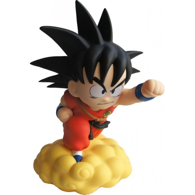 Plastoy Dragon Ball Chibi pokladnička Son Goku na nadzvukovom oblaku 22 cm