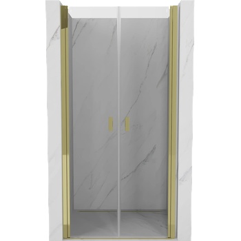 Mexen Mist врата за душ кабина 85 cm, прозрачни, златисти - 8A7-085-000-50-00 (8A7-085-000-50-00)