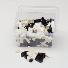 Q-bricks Black White - černo-bílé kostky 300 ks