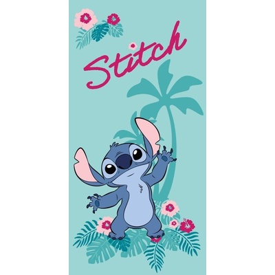 Jerry Fabrics osuška Micro Lilo a Stitch Hawaii 70 x 140 cm