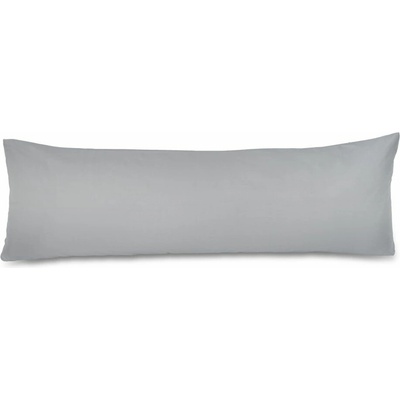 Kvalitex satén na relaxačný vankúš tmavo sivá 50 x 150 cm