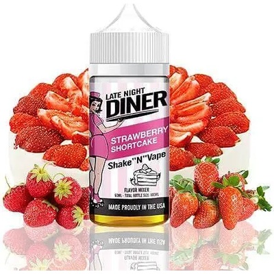 Late Night Diner Strawberry Shortcake 50ml