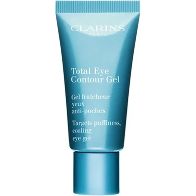 Clarins Total Eye Contour Gel освежаващ крем-гел против тъмни кръгове за жени 20 мл