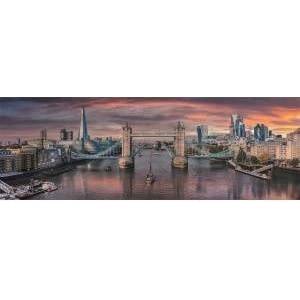 Clementoni Puzzles 1000 Panorama HQ Across the River Thames
