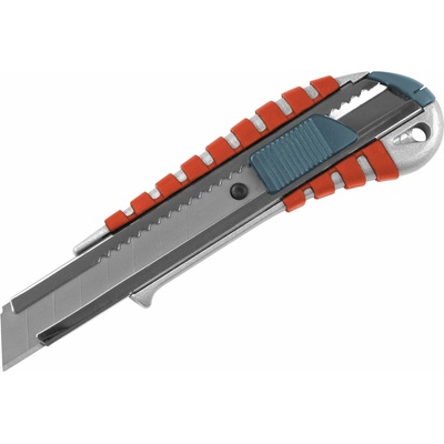 Nôž odlamovací kovový s kovovou výstuhou, 18 mm, Auto-lock EXTOL PREMIUM
