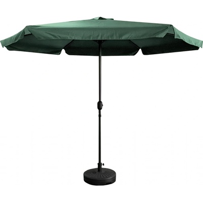 Aga Záhradný slnečník 300 cm MR2027 Tmavo zelený