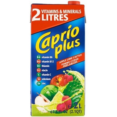 Caprio Plus Apple Lime Cactus 2 l