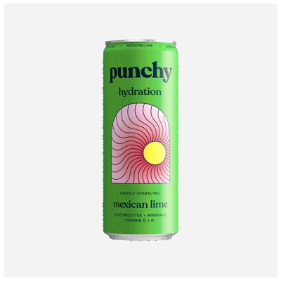 Punchy Limonáda Good Hydration Mexican Lime 330 ml