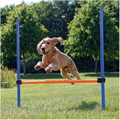 Trixie Agility překážka 3 tyče / 129/115 cm